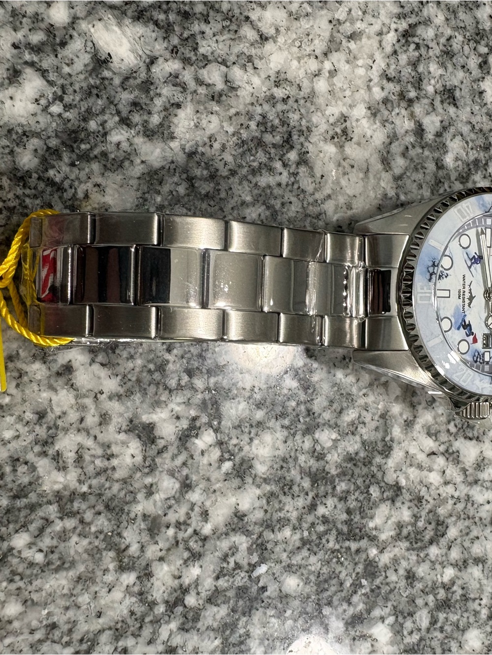 Invicta Men's Silver Stainless Steel Watch with White Dial - Picture 3 of 7